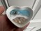 Blue Water Personalized Ring Dish, Beach Ceramic Heart Dish for Wedding Anniversary Gift for Engagement Gift from Realtor Side Table Decor product 2